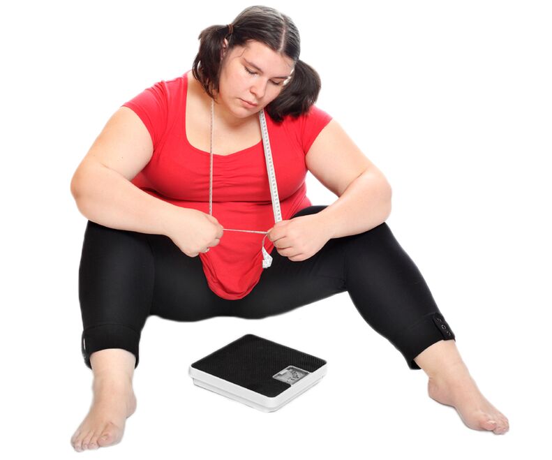 Problemas de sobrepeso y obesidad. 