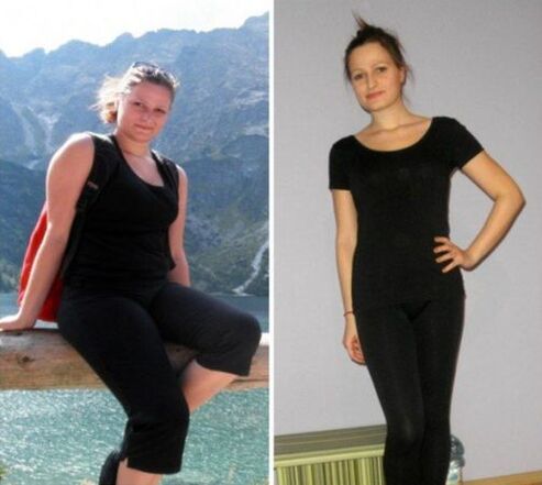 Esta chica pierde peso de manera efectiva con una dieta de trigo sarraceno