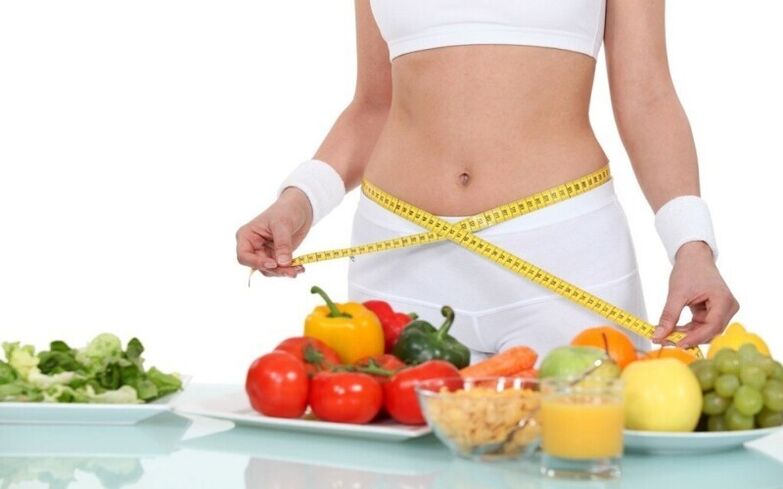 Verduras y frutas para adelgazar.